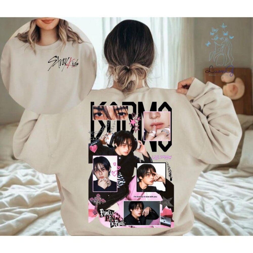 Lee Know Stray Kids Shirt, K-Pop Idol Graphic Tee, SKZ Member Lee Know T-Shirt,